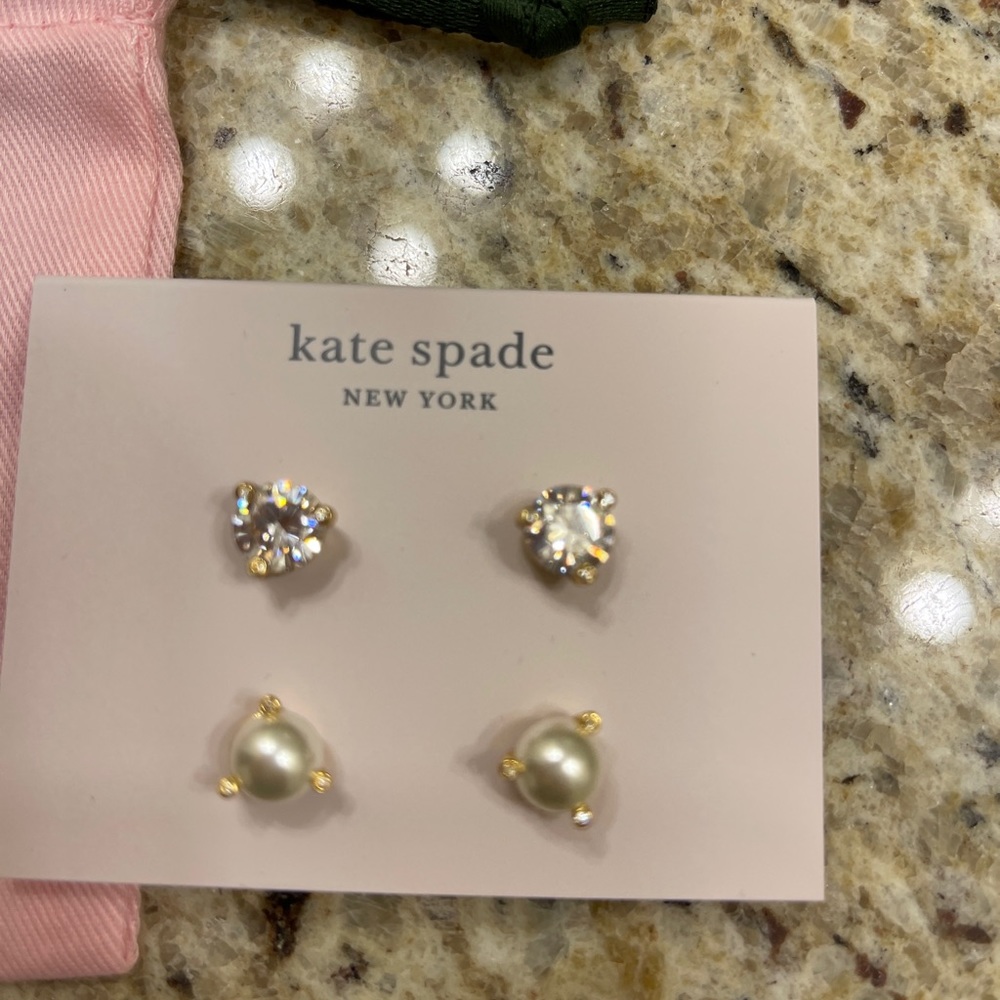 New Kate Spade Earring Set